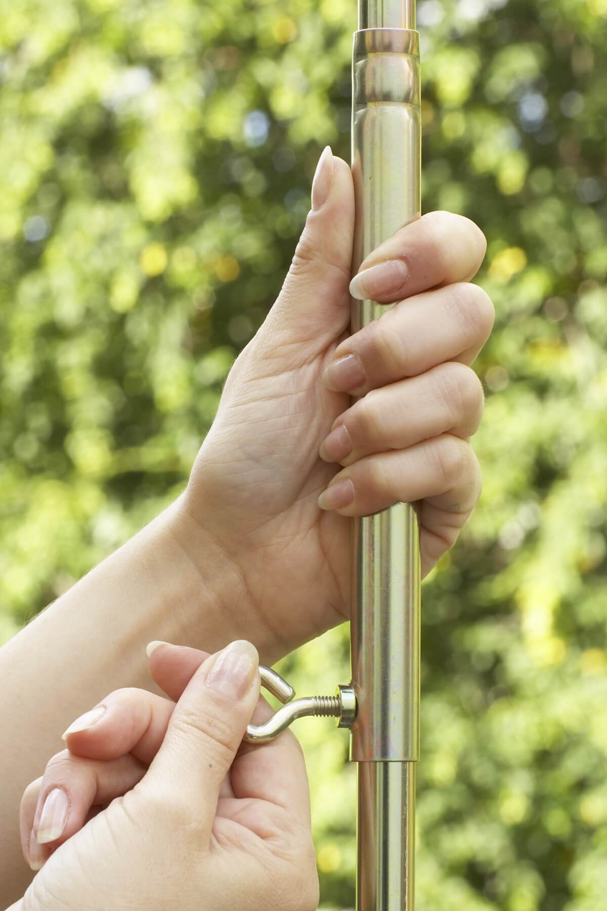 Teleskopstange zum Ausziehen