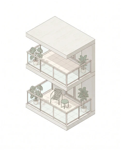 Etagenbalkon